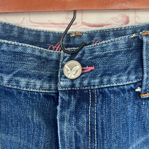 Y2K American Eagle denim diseminó skirt size 8 - Picture 4 of 8